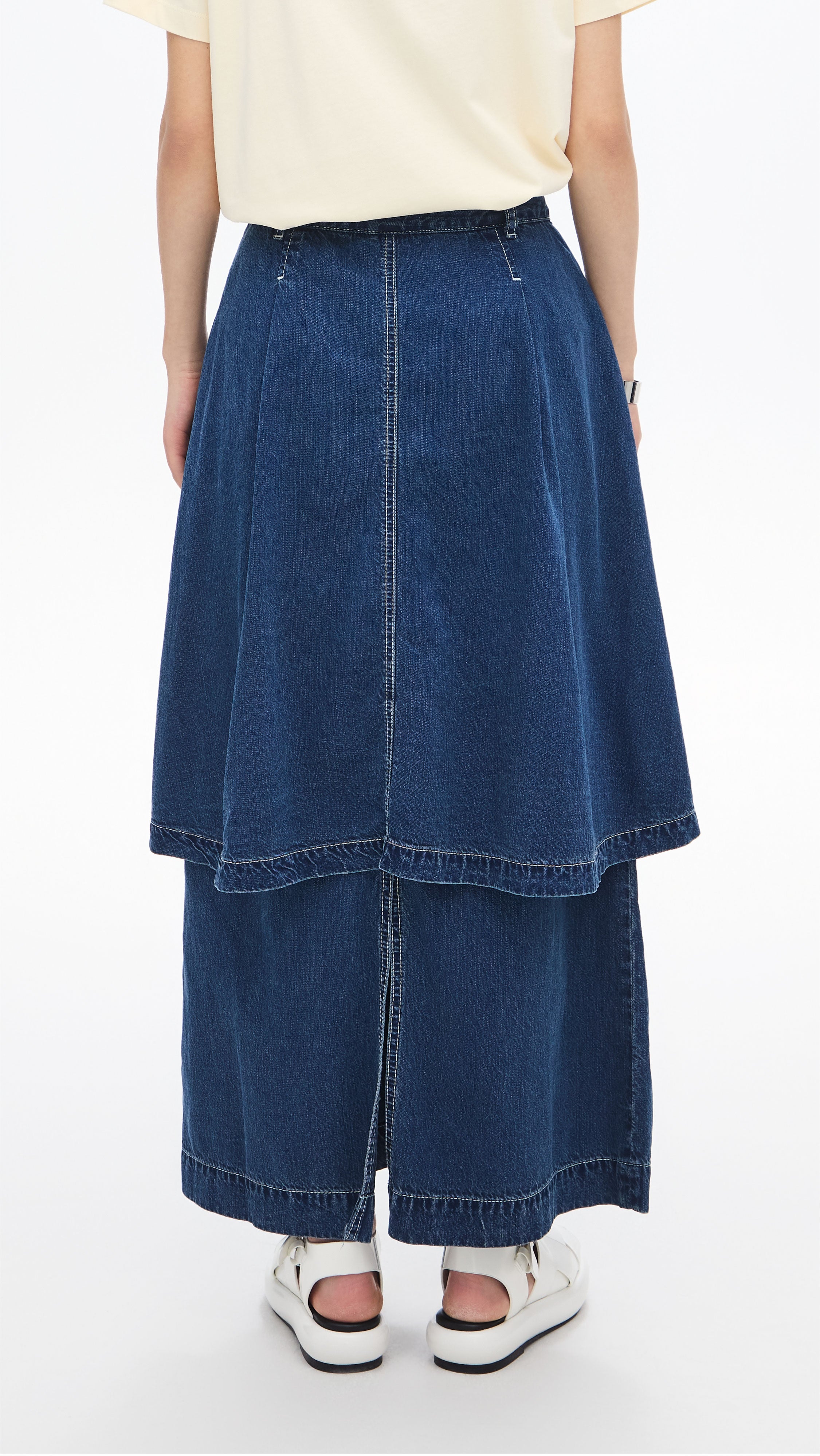 Rebuilt Denim Skirt