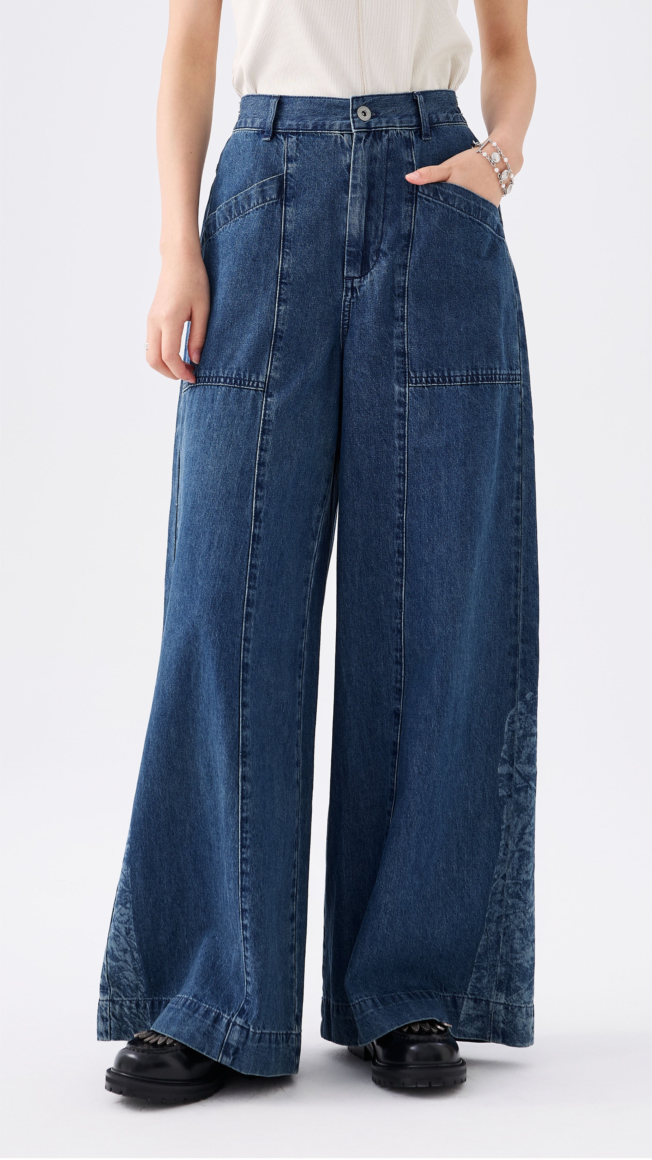 25th Anniversary Lazer Graphic Jeans