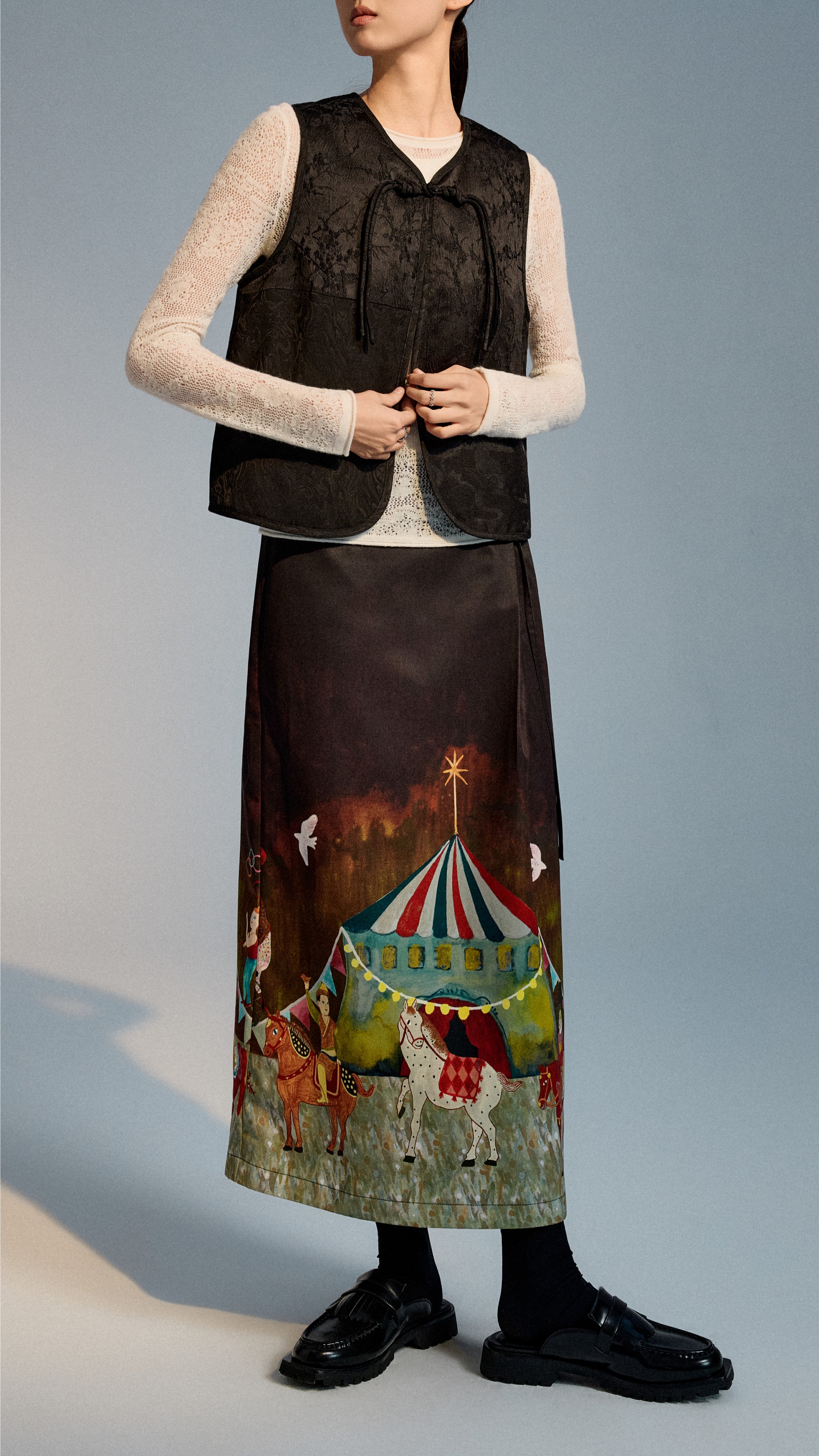 Lace Knitted Sweater