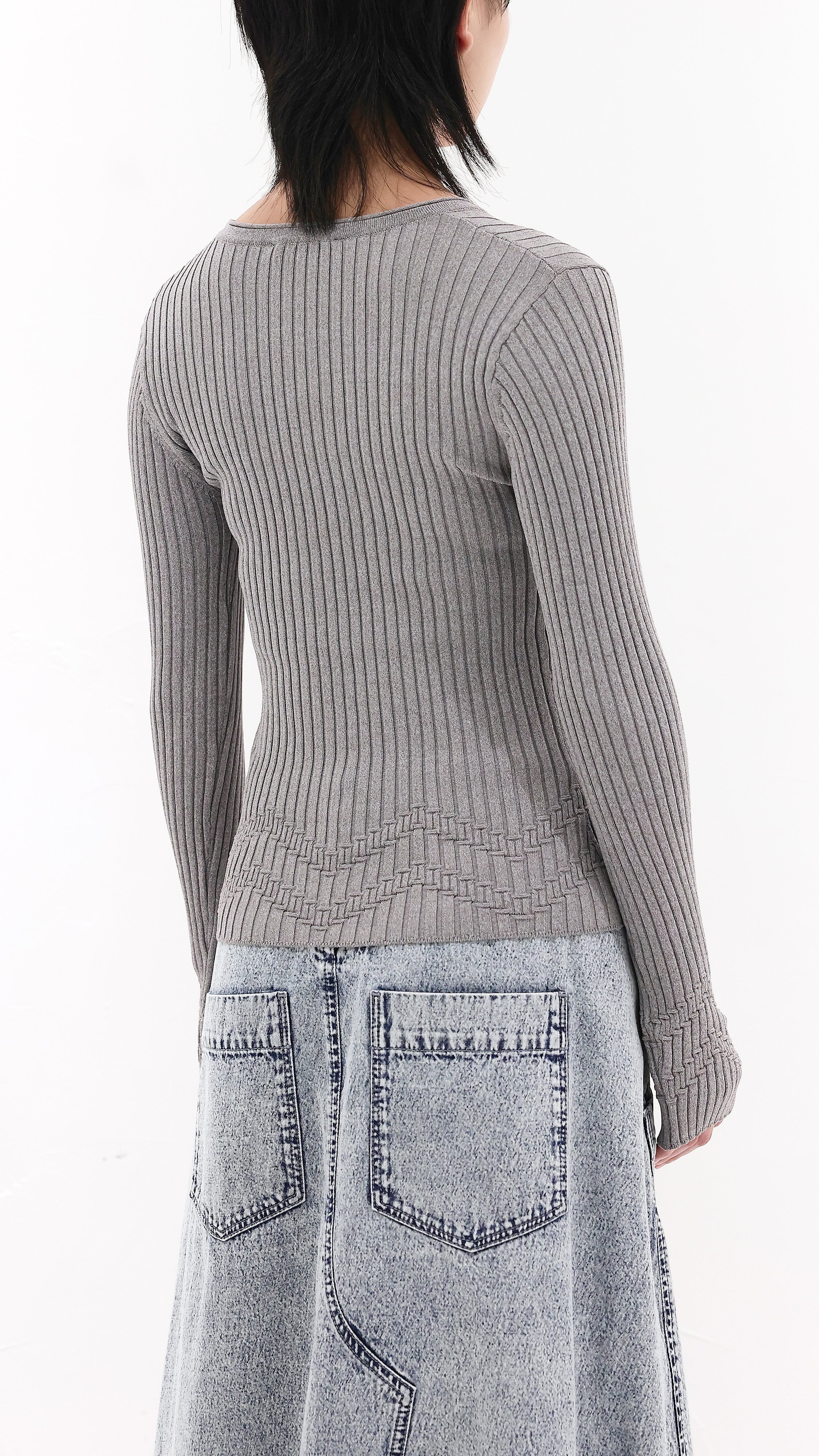 Fancy Knit Pullover