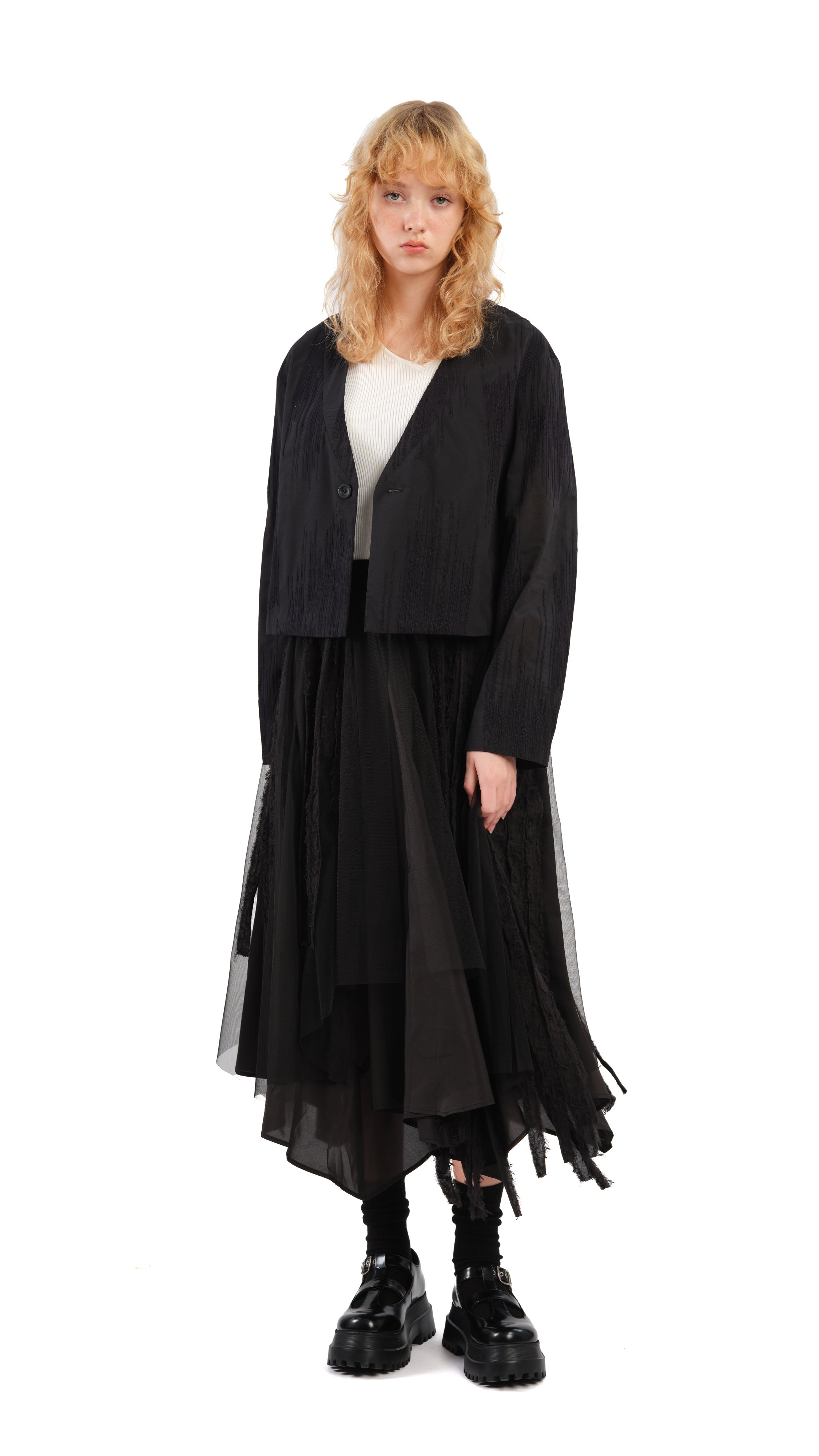 Asymmetric Layer Skirt