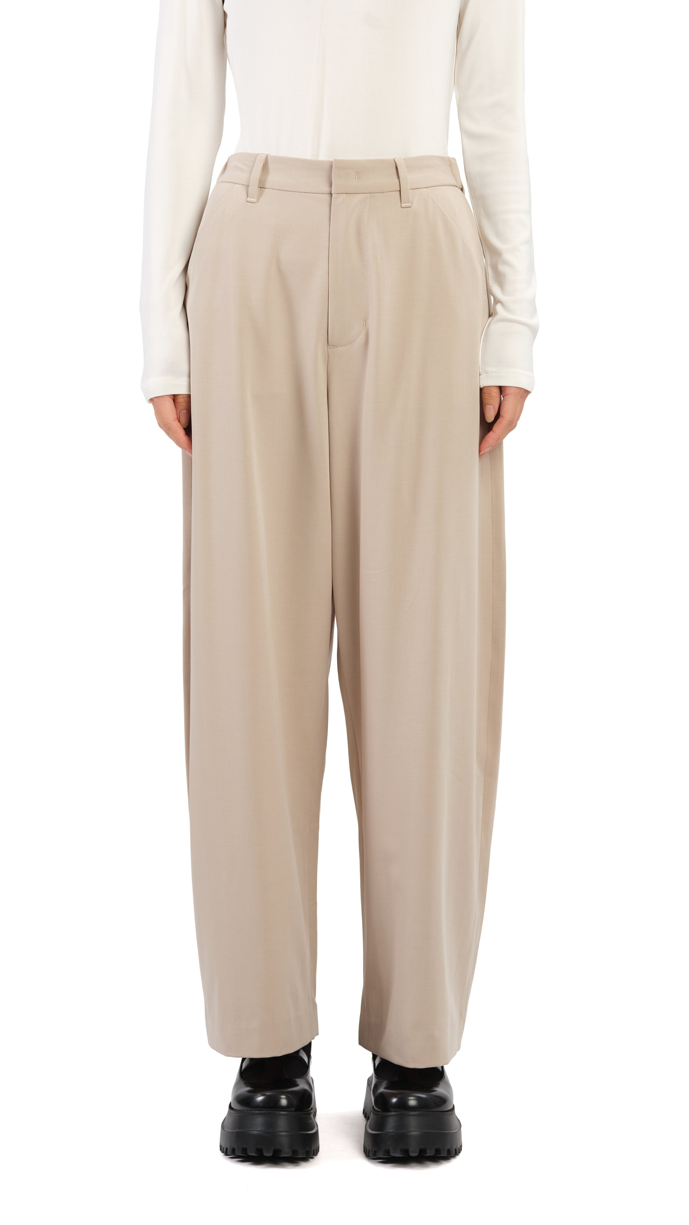 Balloon Shape Tailor Pants