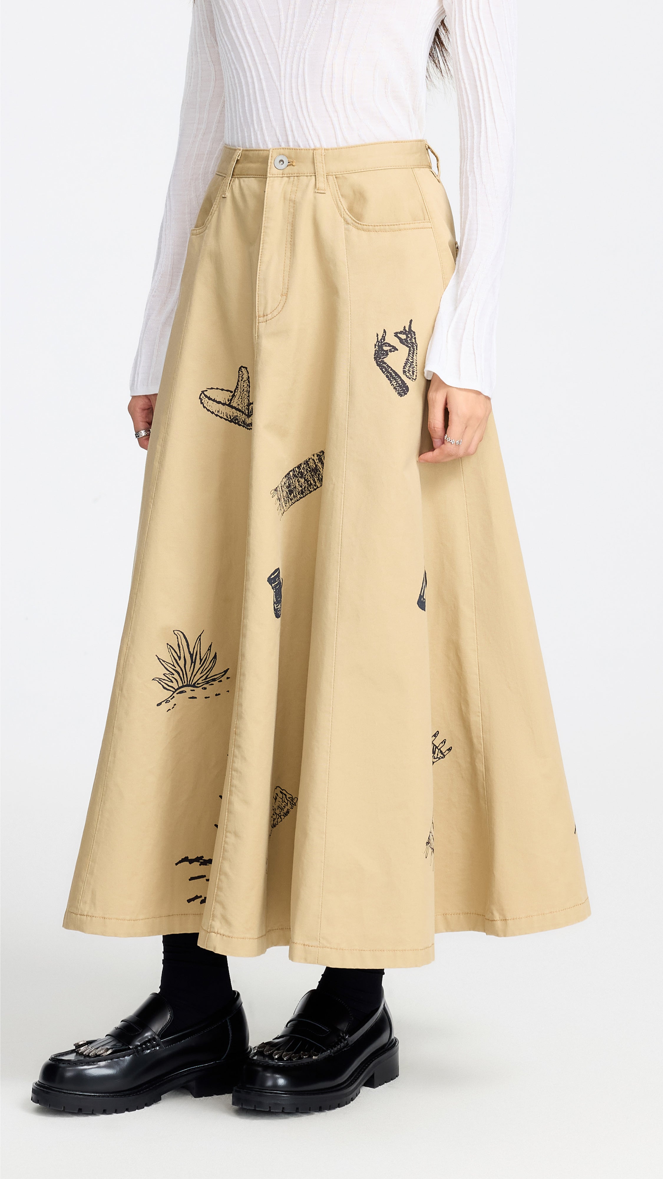 Souvenir Flare Skirt