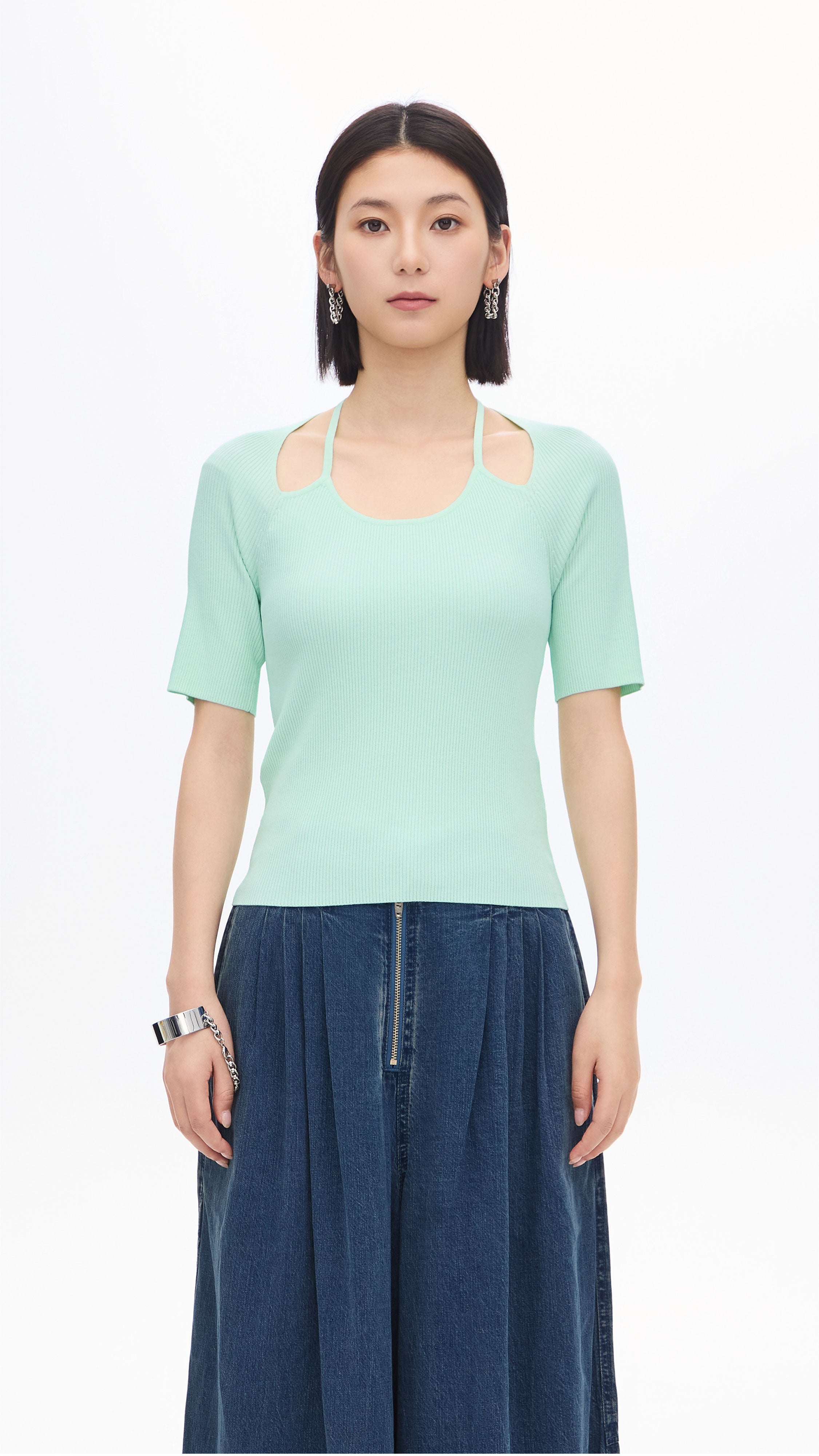 Halter Neckline Top