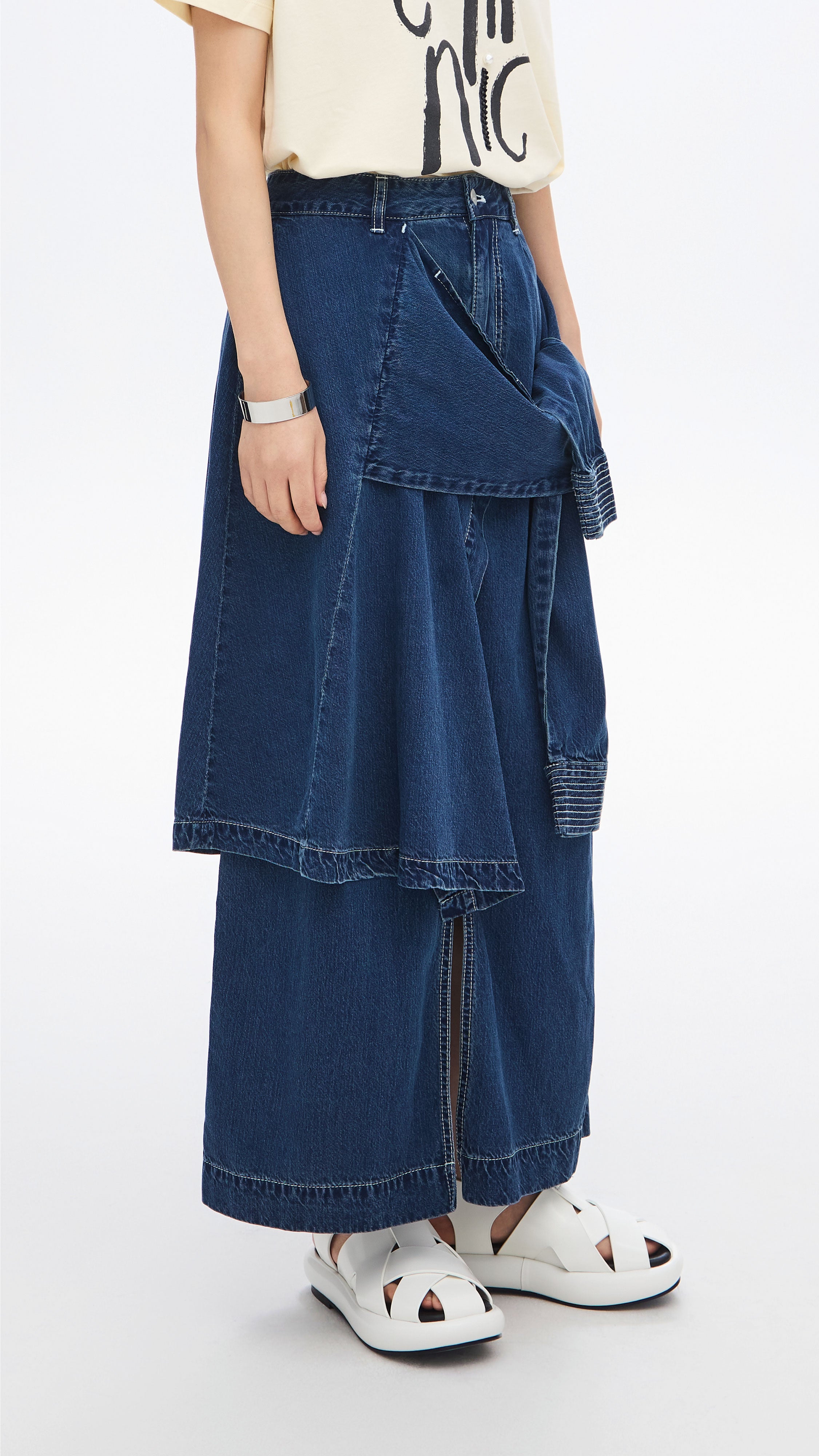 Rebuilt Denim Skirt