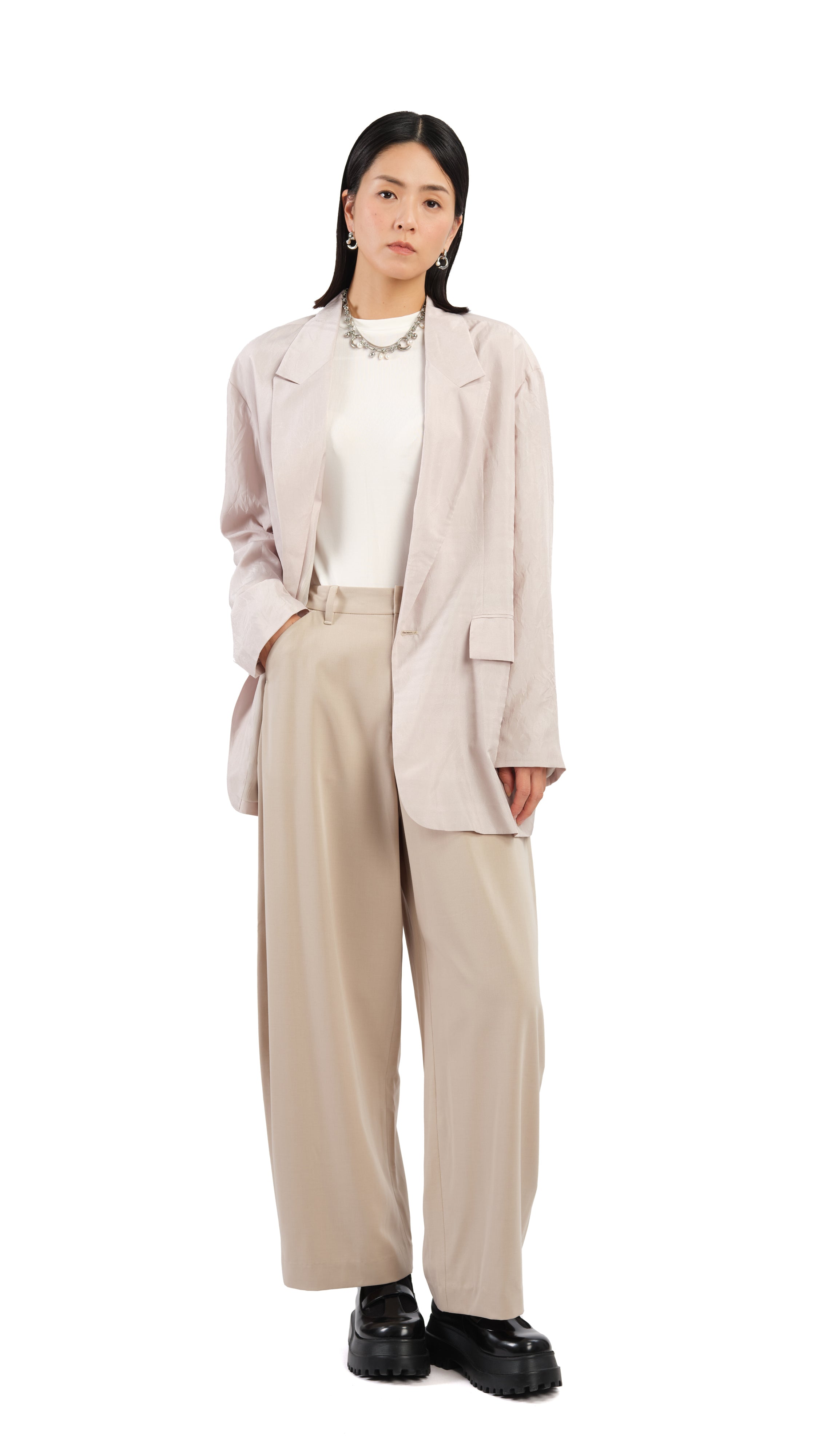 Balloon Shape Tailor Pants