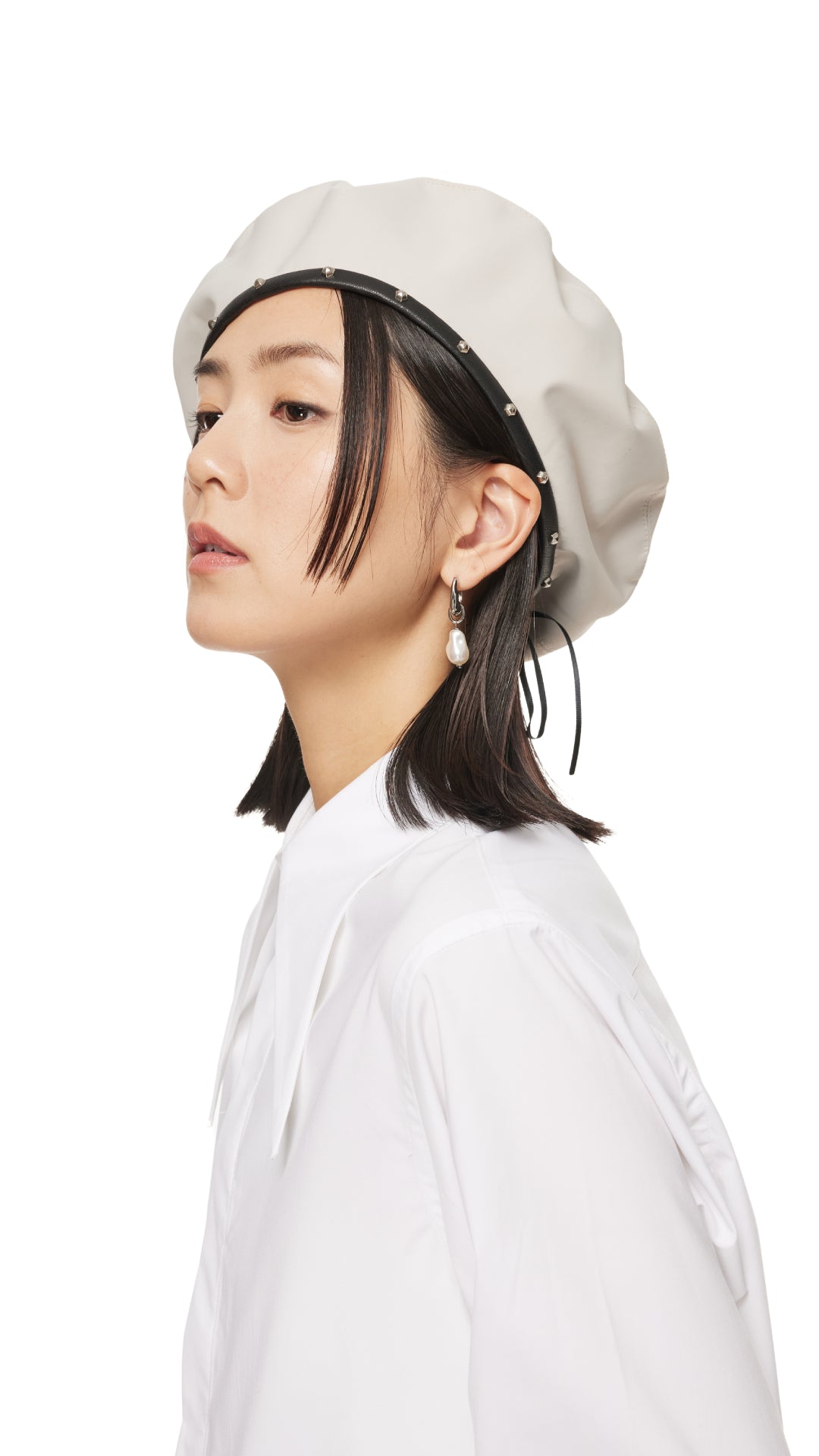 Pumpkin Studded Fullmoon Beret